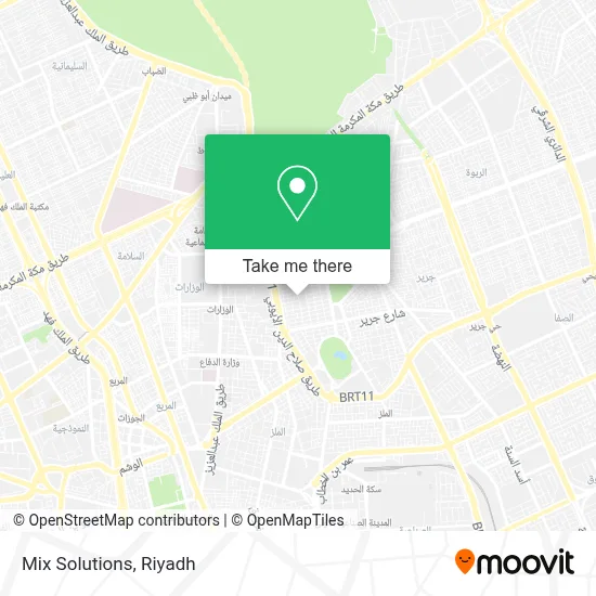 Mix Solutions map