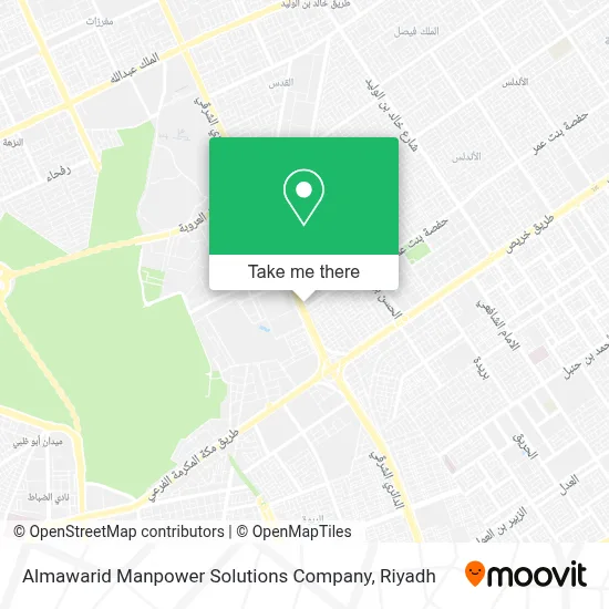 Almawarid Manpower Solutions Company map