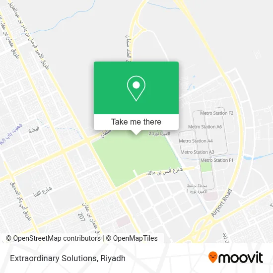 Extraordinary Solutions map