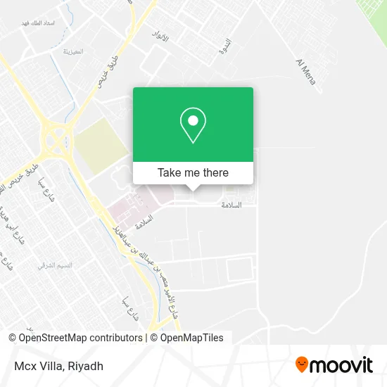 Mcx Villa map