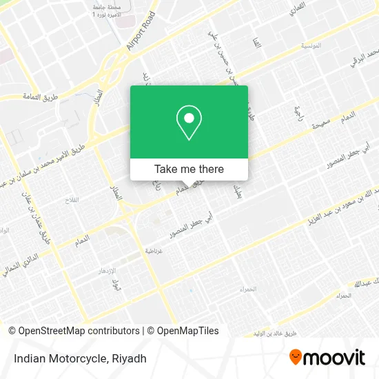 Indian Motorcycle map