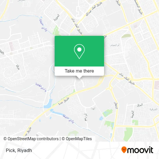 Pick map