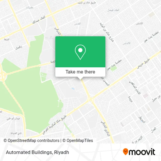 Automated Buildings map