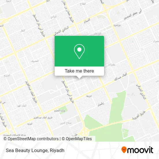 Sea Beauty Lounge map
