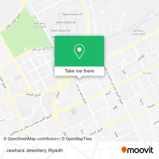 Jawhara Jewellery map