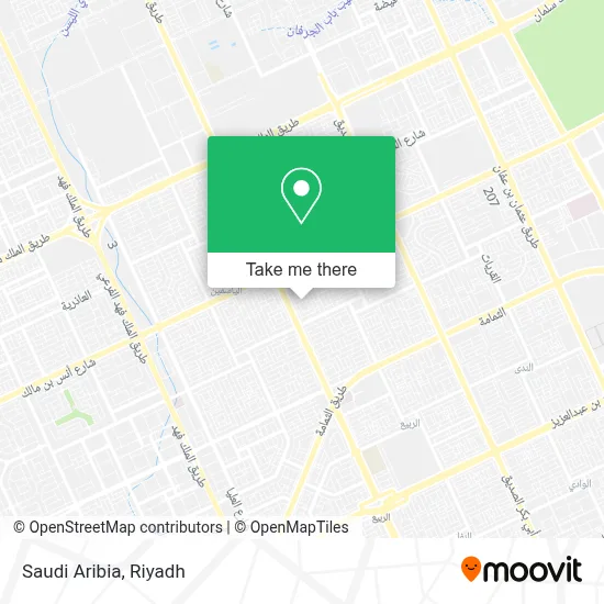 Saudi Aribia map