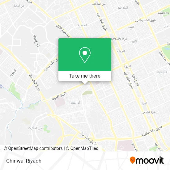 Chinwa map