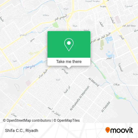 Shifa C.C. map