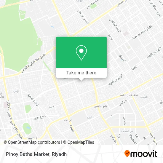 Pinoy Batha Market map