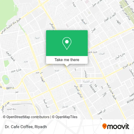 Dr. Cafe Coffee map