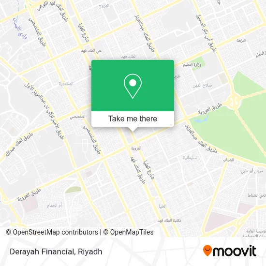Derayah Financial map