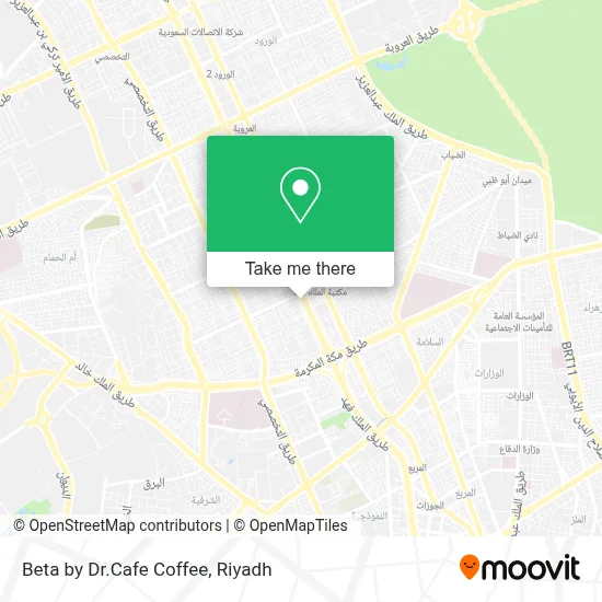Beta by Dr.Cafe Coffee map