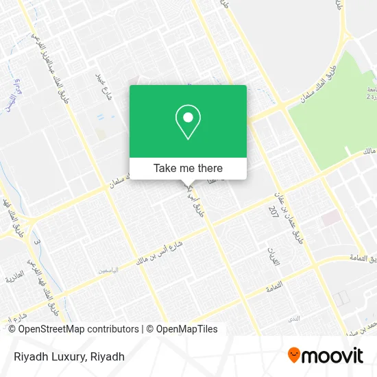 Riyadh Luxury map