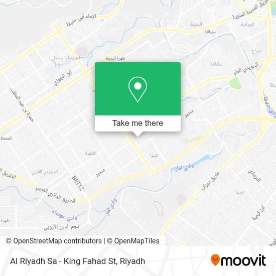 Al Riyadh Sa - King Fahad St map