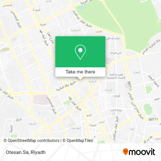 Otesan.Sa map