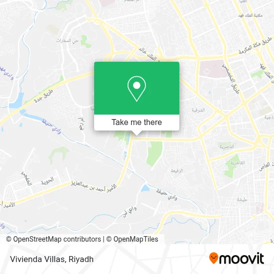 Vivienda Villas map