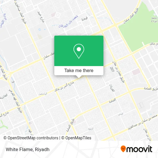 White Flame map