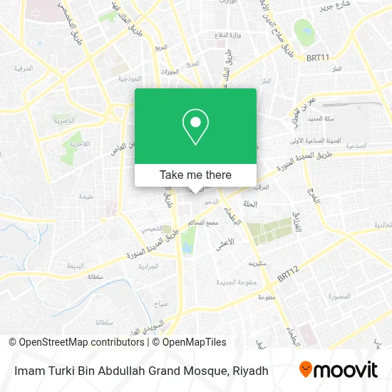 Imam Turki Bin Abdullah Grand Mosque map
