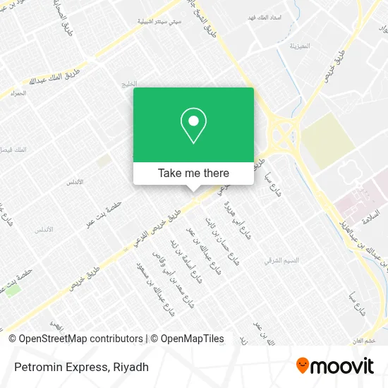 Petromin Express map