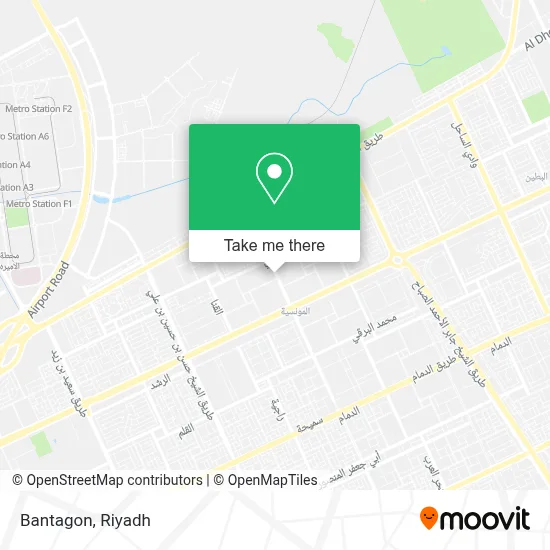 Bantagon map
