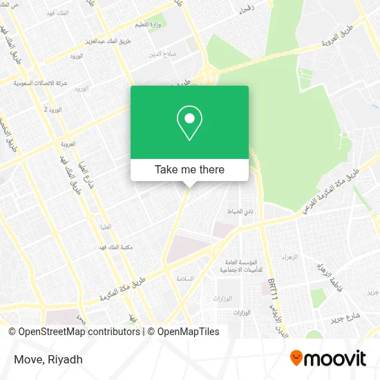 Move map