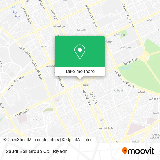 Saudi Bell Group Co. map