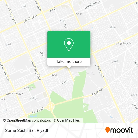 Soma Sushi Bar map