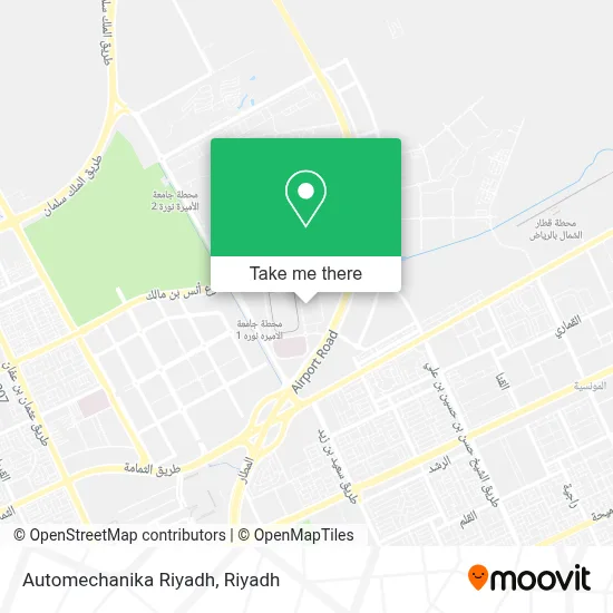 Automechanika Riyadh map