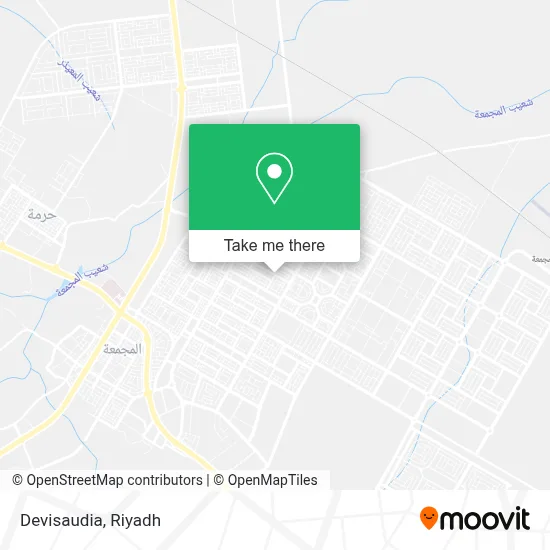 Devisaudia map