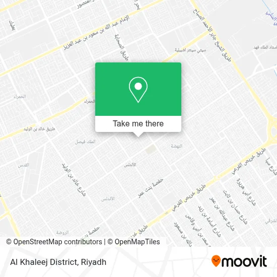 Al Khaleej District map