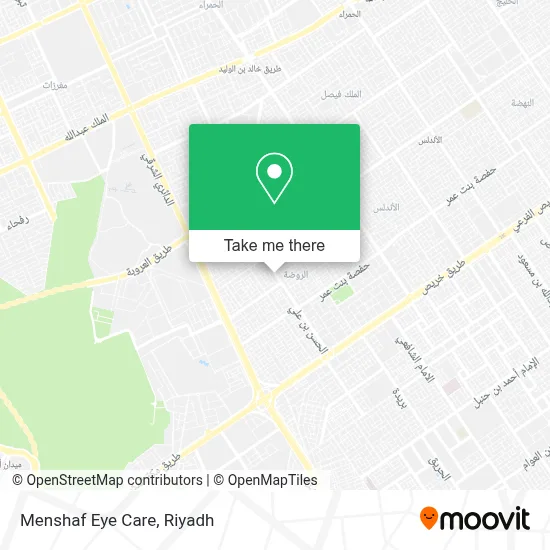 Menshaf Eye Care map