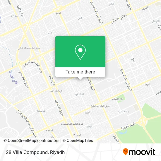 28 Villa Compound map