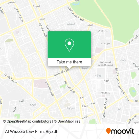 Al Wazzab Law Firm map