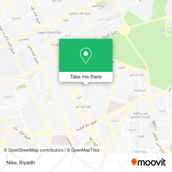 Nike map