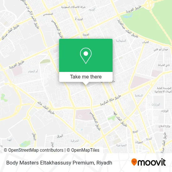 Body Masters Eltakhassusy Premium map