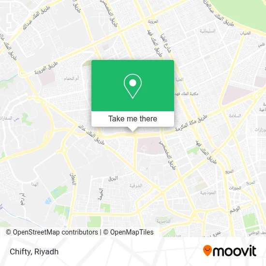 Chifty map