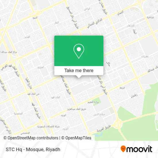 STC Hq - Mosque map