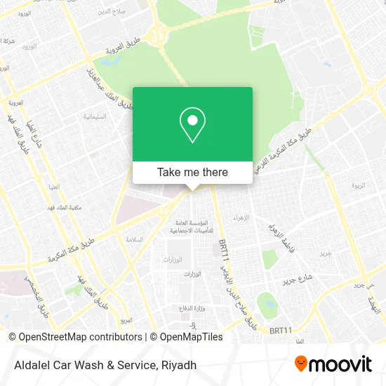 Aldalel Car Wash & Service map