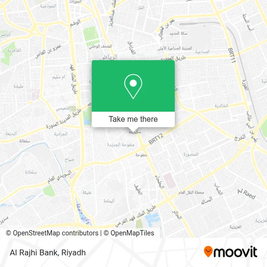 Al Rajhi Bank map