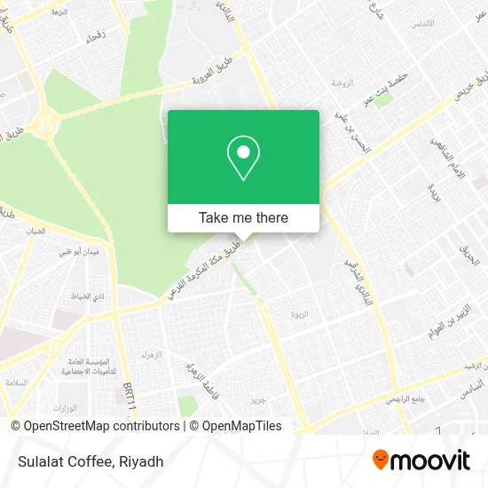 Sulalat Coffee map