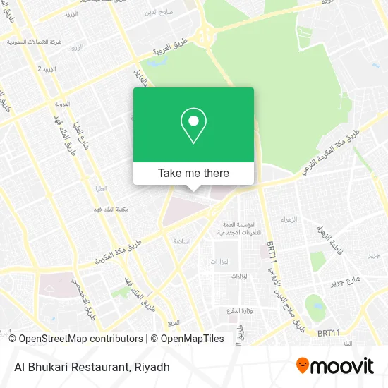 Al Bhukari Restaurant map