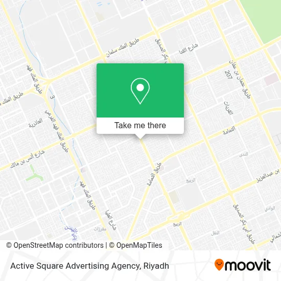 Active Square Advertising Agency map