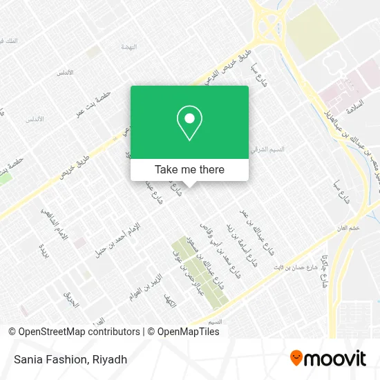 Sania Fashion map