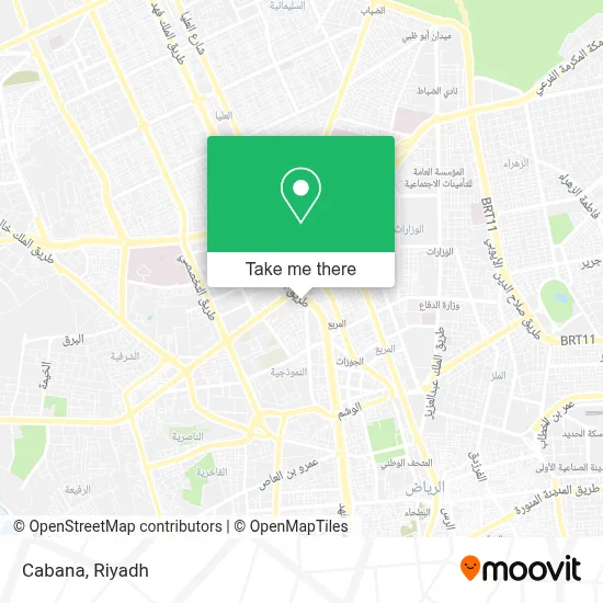 Cabana map