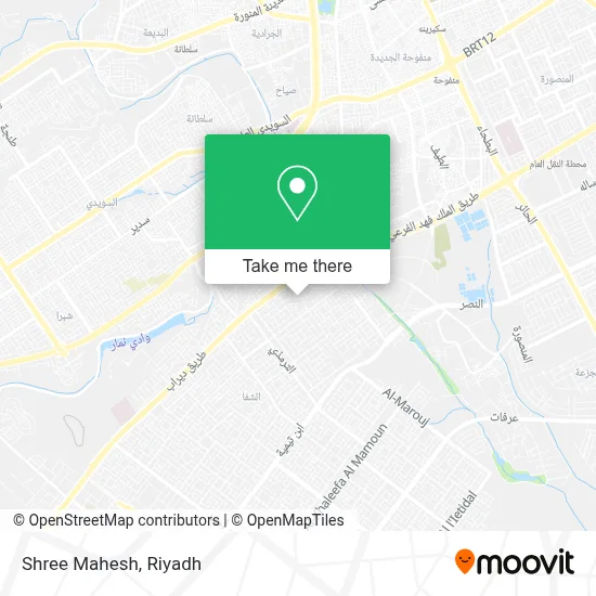 Shree Mahesh map