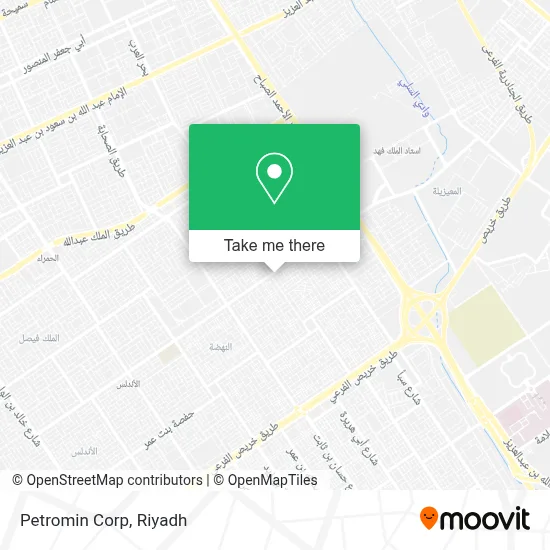 Petromin Corp map