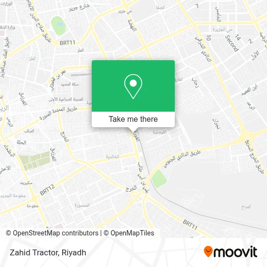 Zahid Tractor map