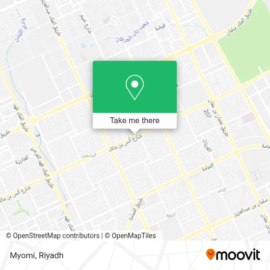 Myomi map