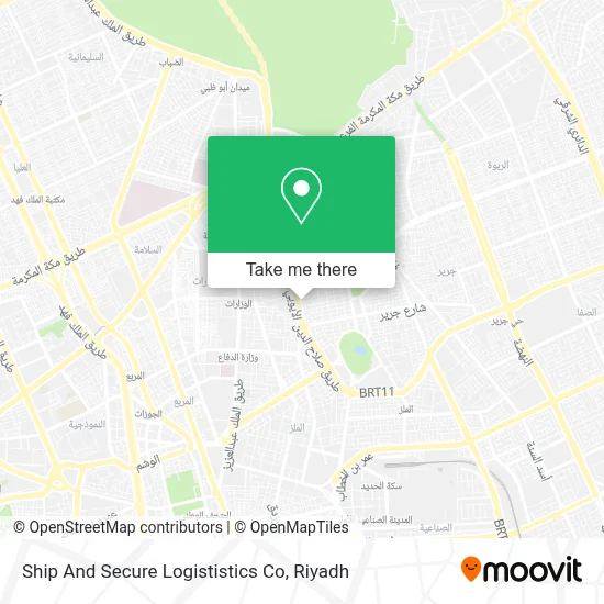 Ship And Secure Logististics Co map