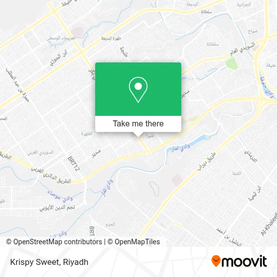 Krispy Sweet map